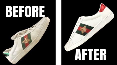 how to clean gucci ace shoes|Gucci shoes how to clean.